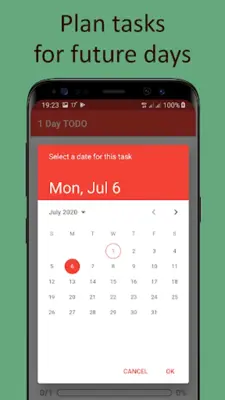 1 Day TODO – simple to-do list android App screenshot 1